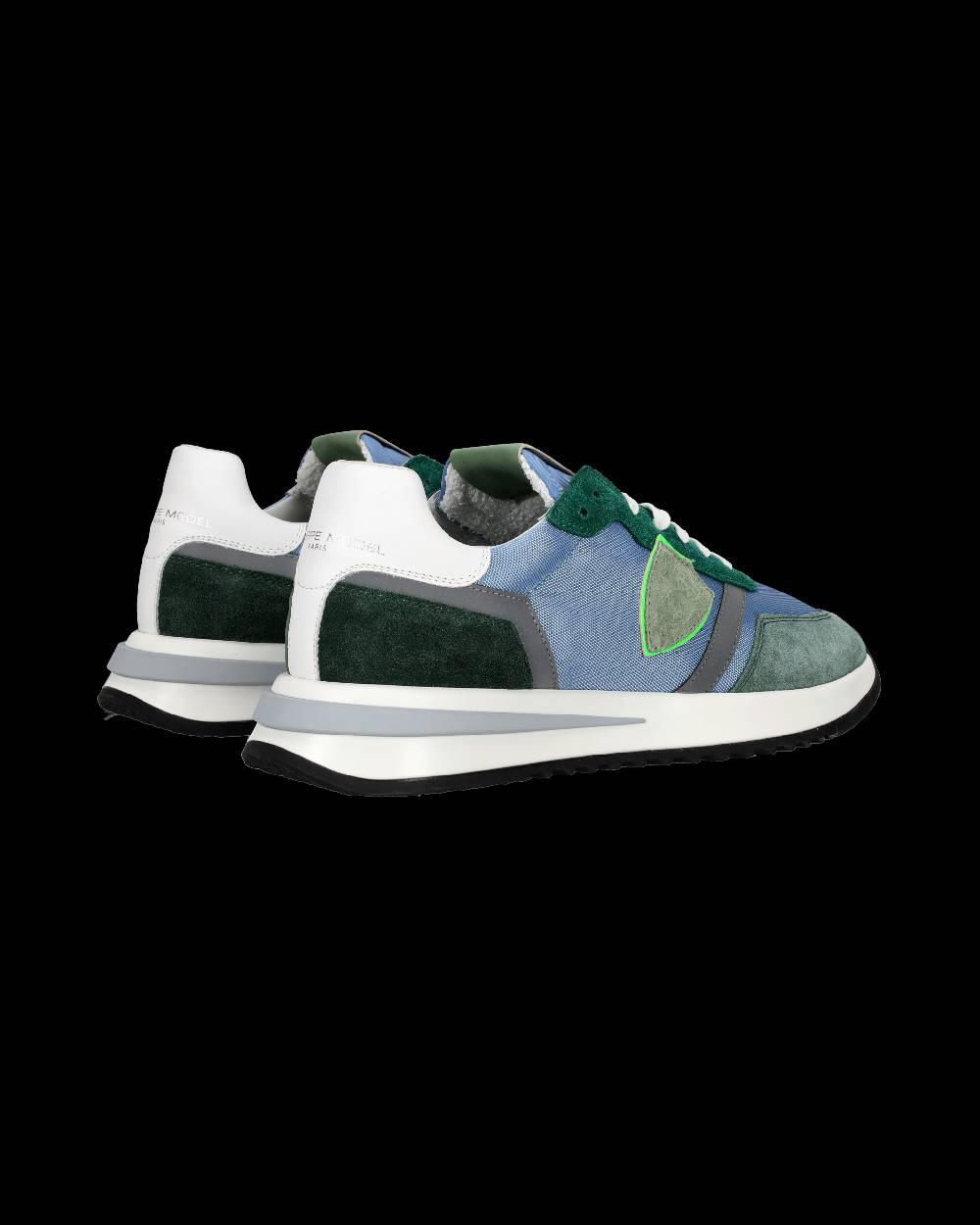 Philippe Model Sneaker bassa Tropez 2.1 uomo - verde e azzurro Soddisfazione Garantita