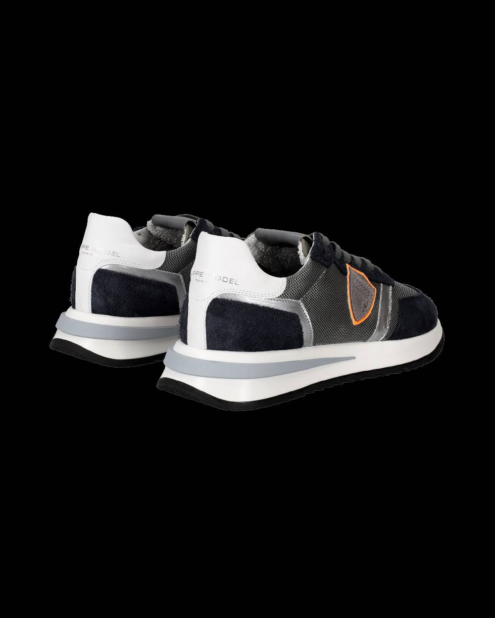 Philippe Model Sneaker basse Tropez 2.1 uomo - antracite e blu Convenienza