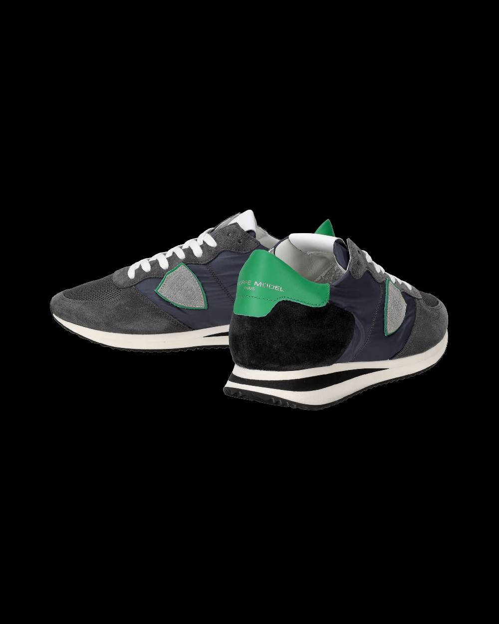 Philippe Model Sneakers Trpx da Uomo Grigie in Tessuto Tecnico Novità