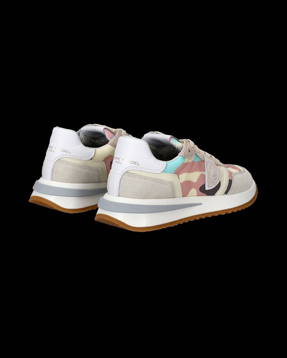 Philippe Model Sneakers Tropez 2.1 Bianche Donna in Tessuto Tecnico Presa