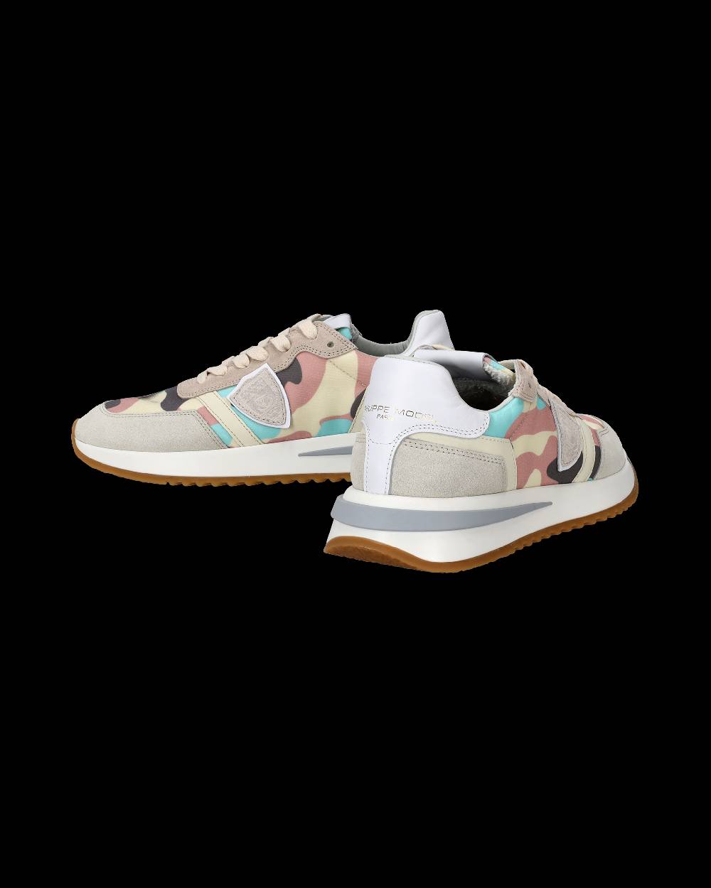 Philippe Model Sneakers Tropez 2.1 Bianche Donna in Tessuto Tecnico Presa