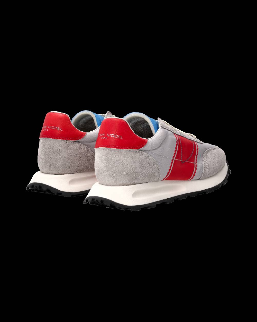 Philippe Model Sneaker Running Tour Uomo, Grigio e Rosso Online