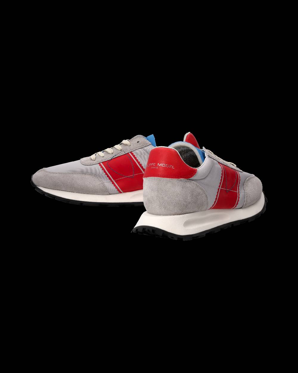 Philippe Model Sneaker Running Tour Uomo, Grigio e Rosso Online