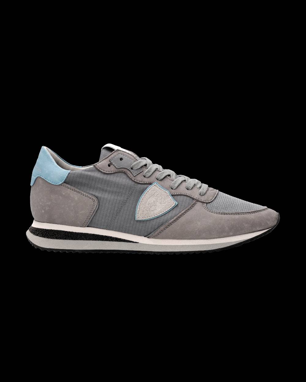 Philippe Model Sneaker Trpx Uomo, Grigio e Azzurro Vendita Calda