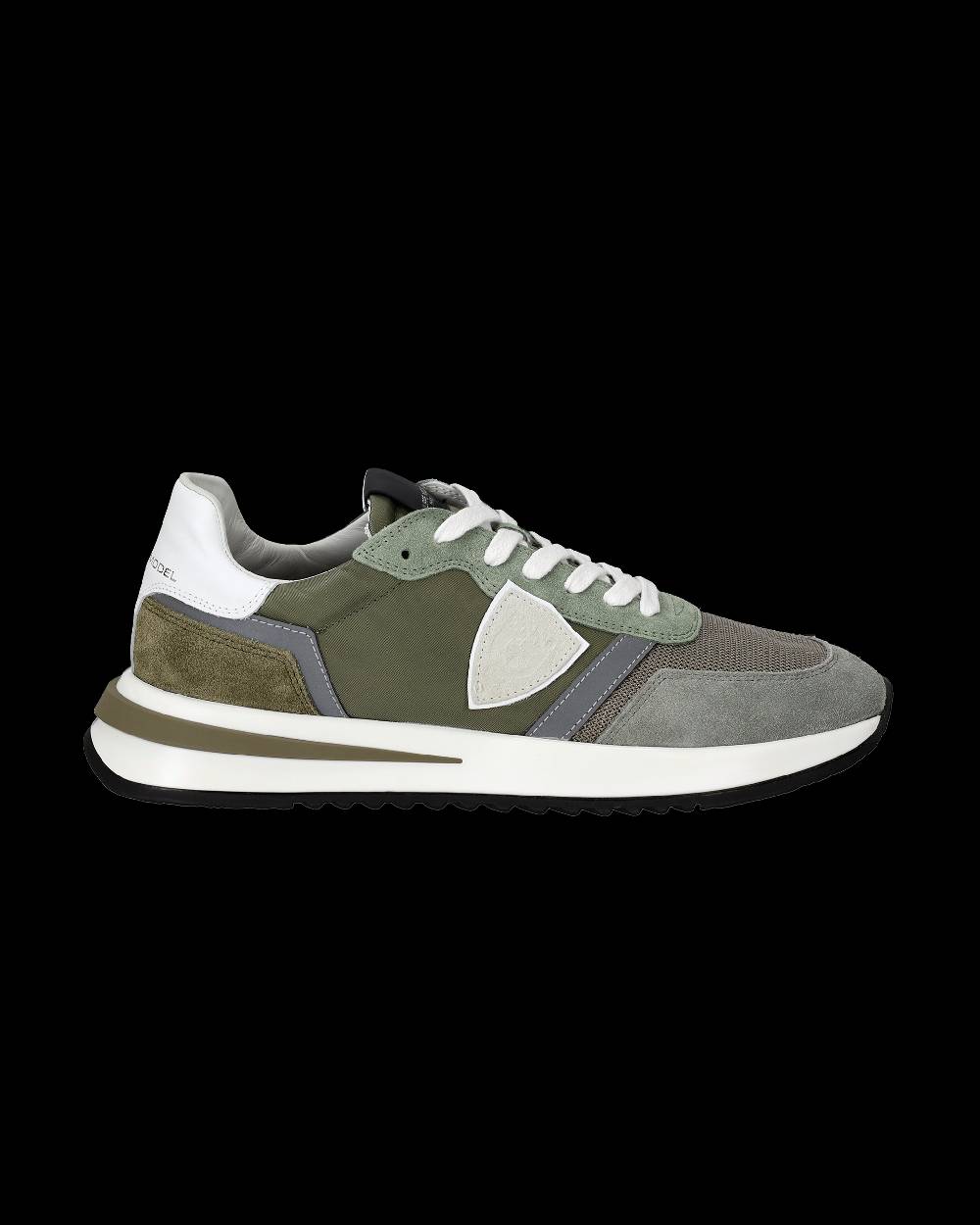 Philippe Model Sneakers Tropez 2.1 da Uomo Verdi in Tessuto Tecnico Vendite Flash