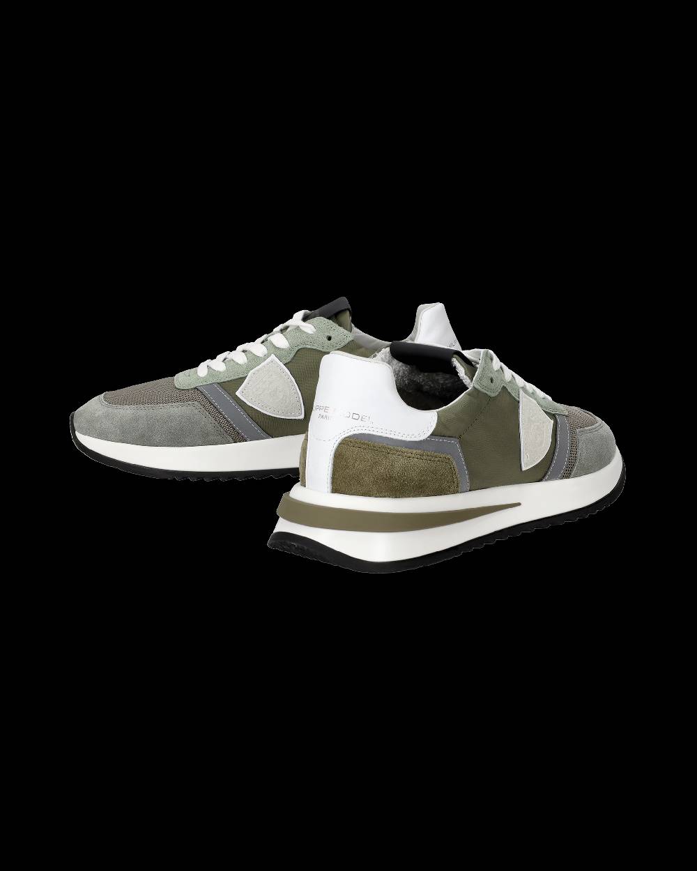 Philippe Model Sneakers Tropez 2.1 da Uomo Verdi in Tessuto Tecnico Vendite Flash