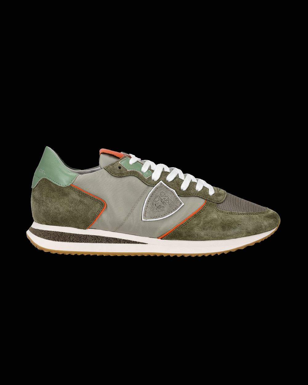 Philippe Model Sneaker bassa Trpx uomo - verde e arancio Negozio