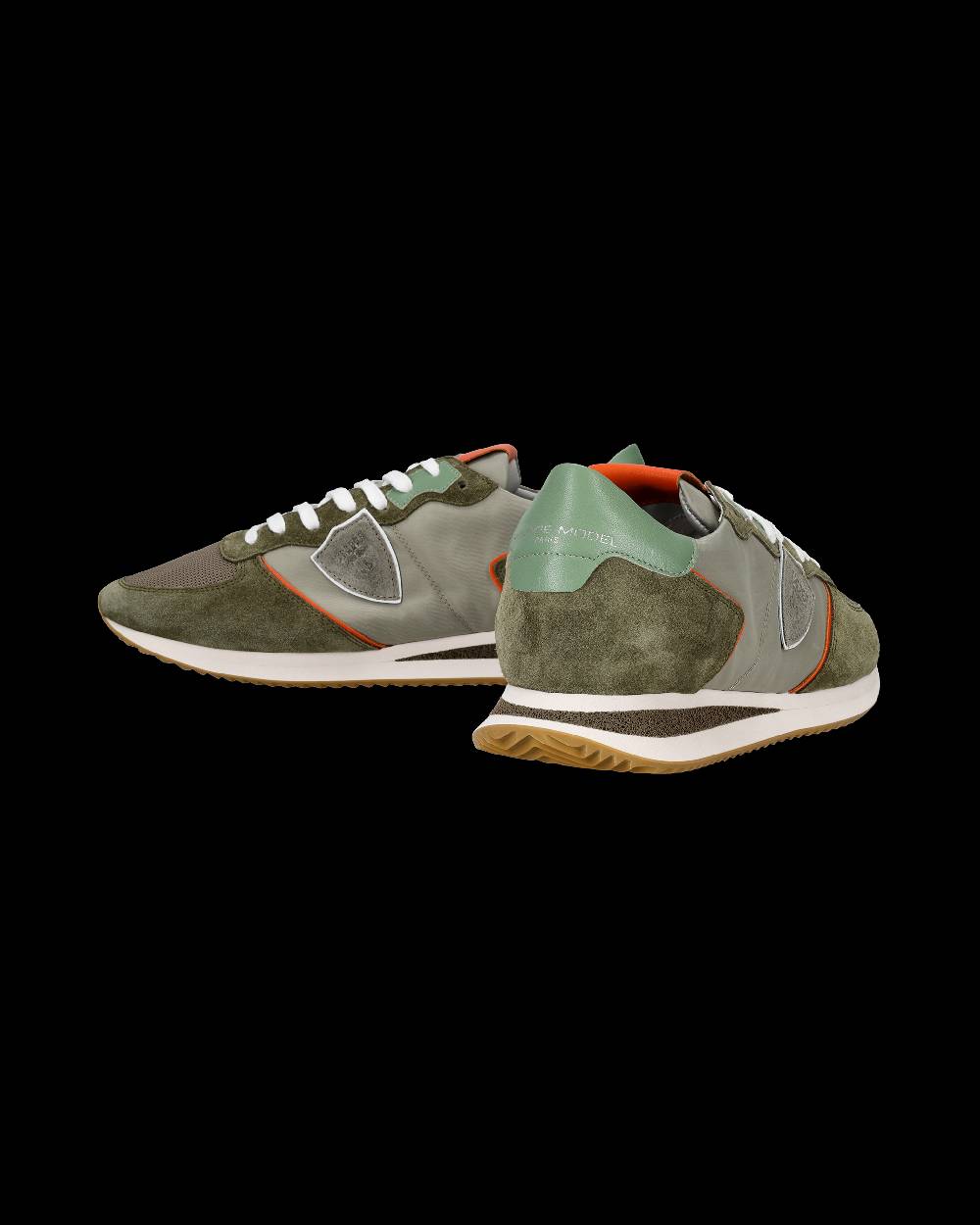 Philippe Model Sneaker bassa Trpx uomo - verde e arancio Negozio
