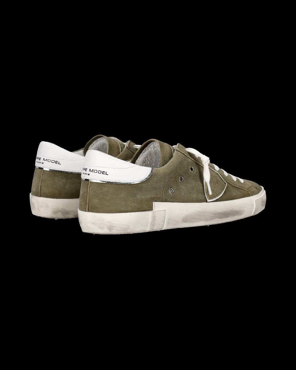 Philippe Model Sneaker basse Prsx uomo - verde In Saldo