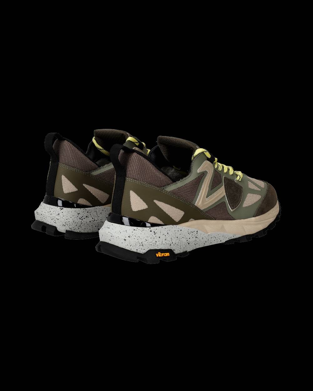 Philippe Model Sneaker trekking basse Rocx uomo - militare Nuova