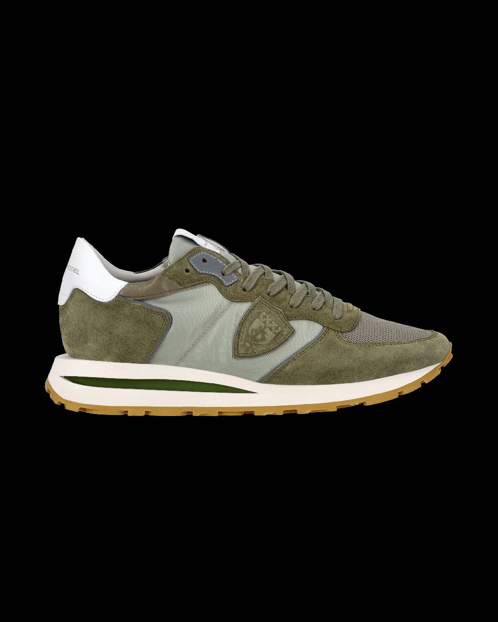 Philippe Model Sneaker basse Tropez Haute uomo - verde Moda