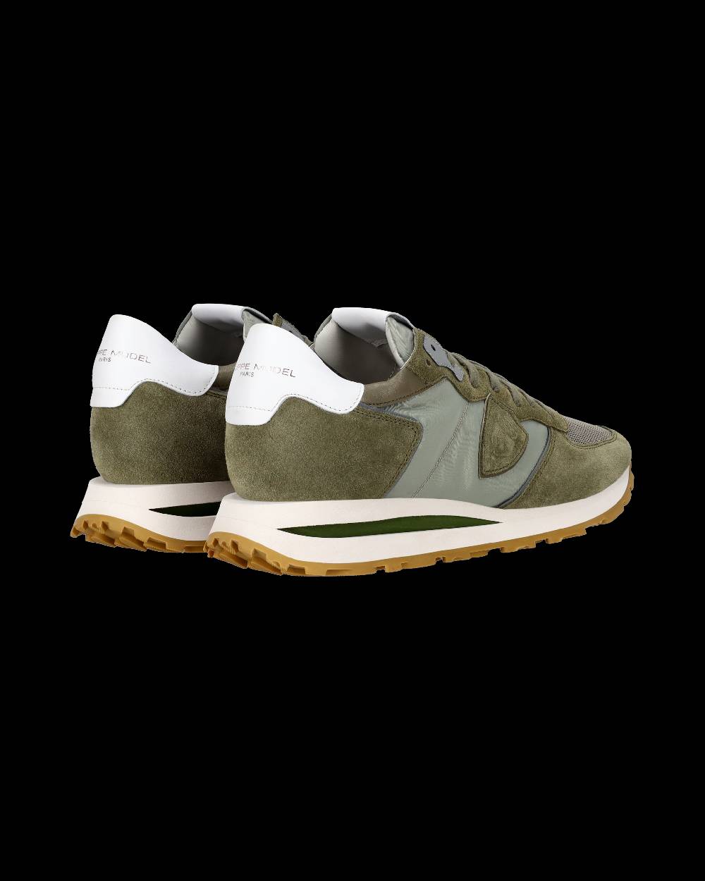 Philippe Model Sneaker basse Tropez Haute uomo - verde Moda