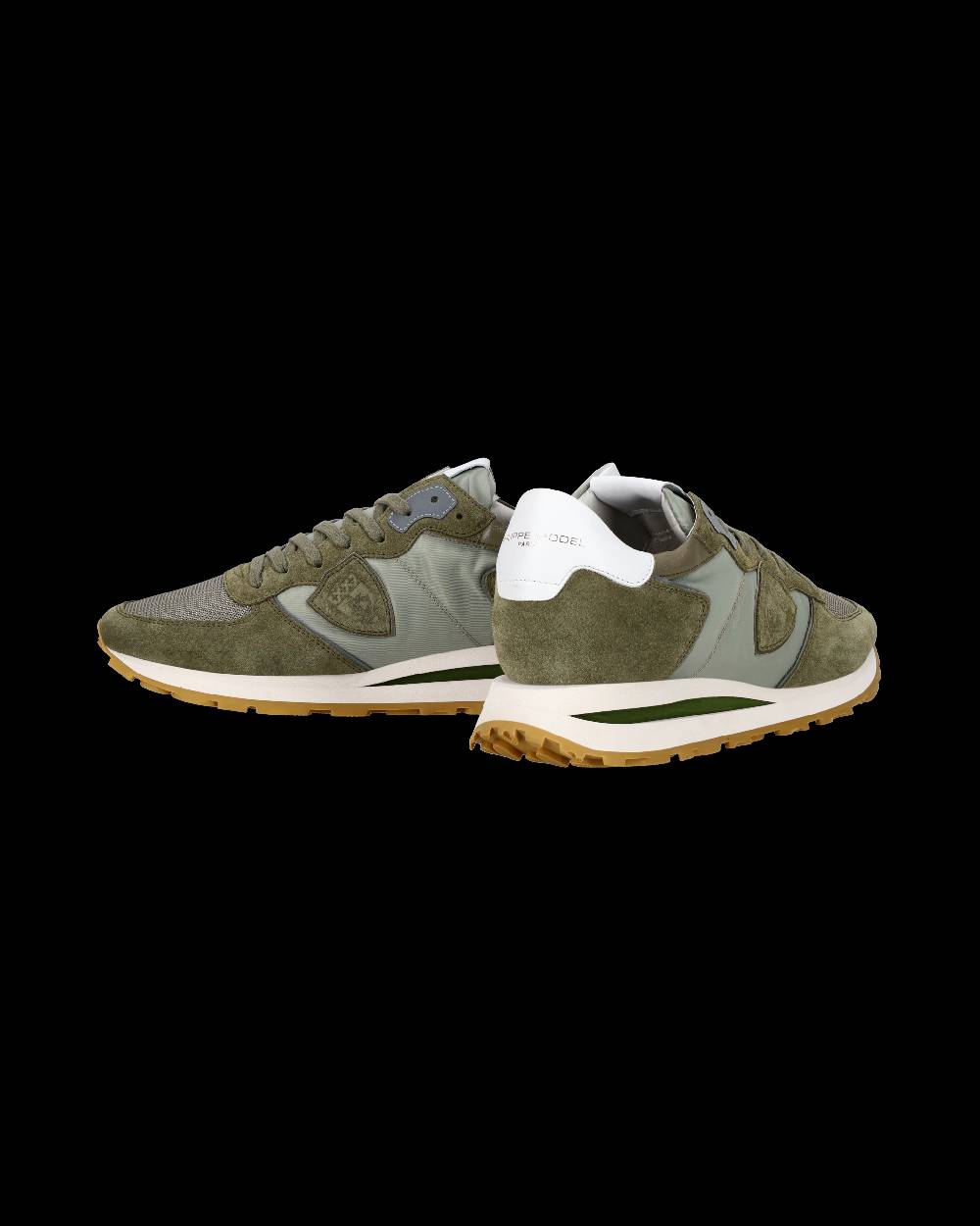 Philippe Model Sneaker basse Tropez Haute uomo - verde Moda