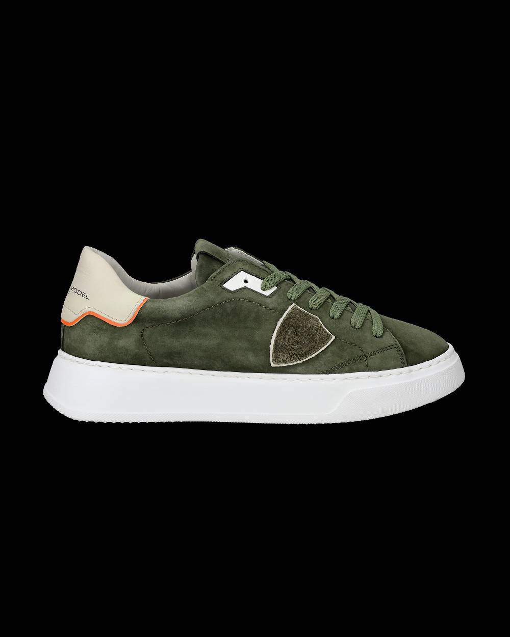 Philippe Model Sneaker basse Temple uomo - verde militare 2025