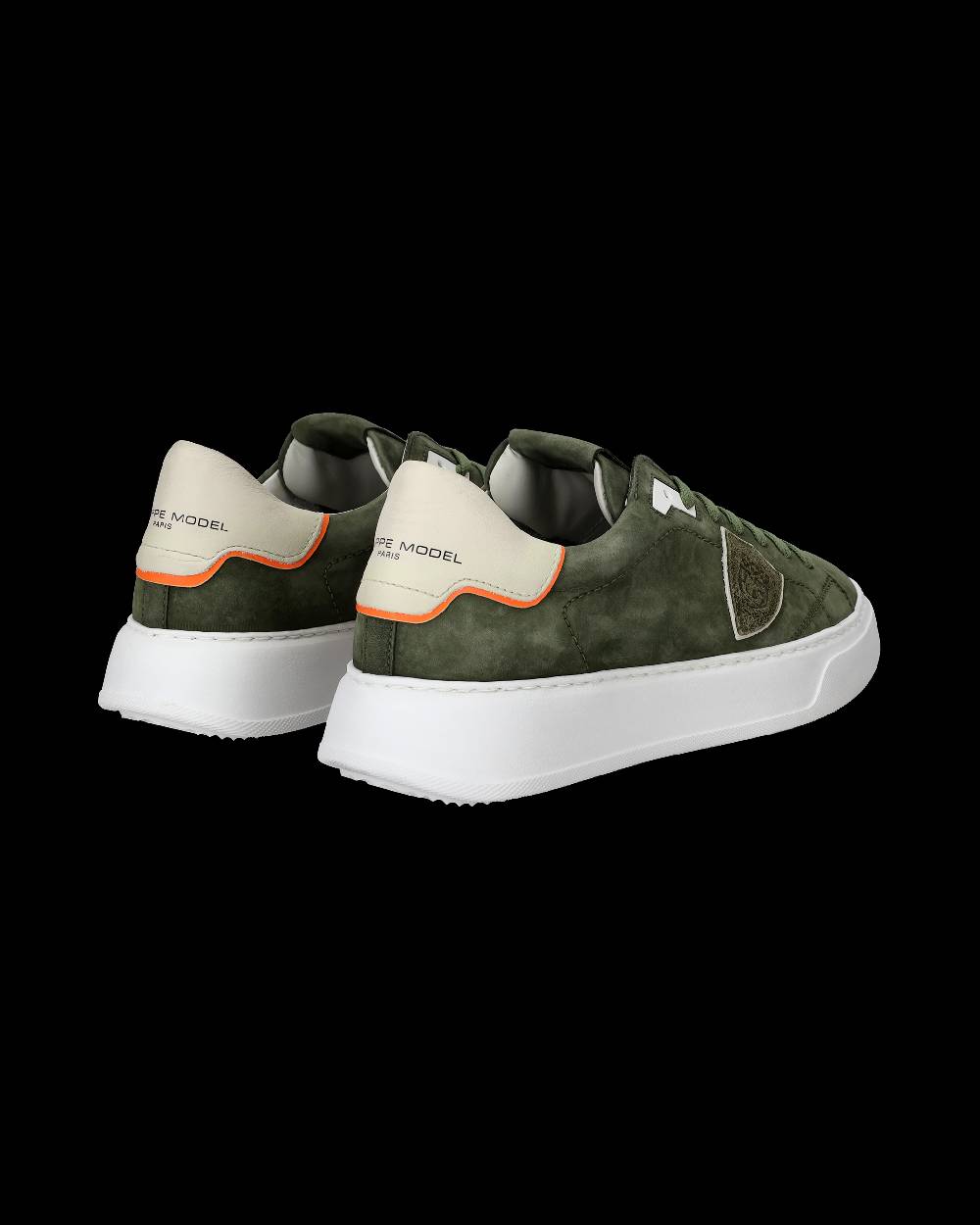 Philippe Model Sneaker basse Temple uomo - verde militare 2025