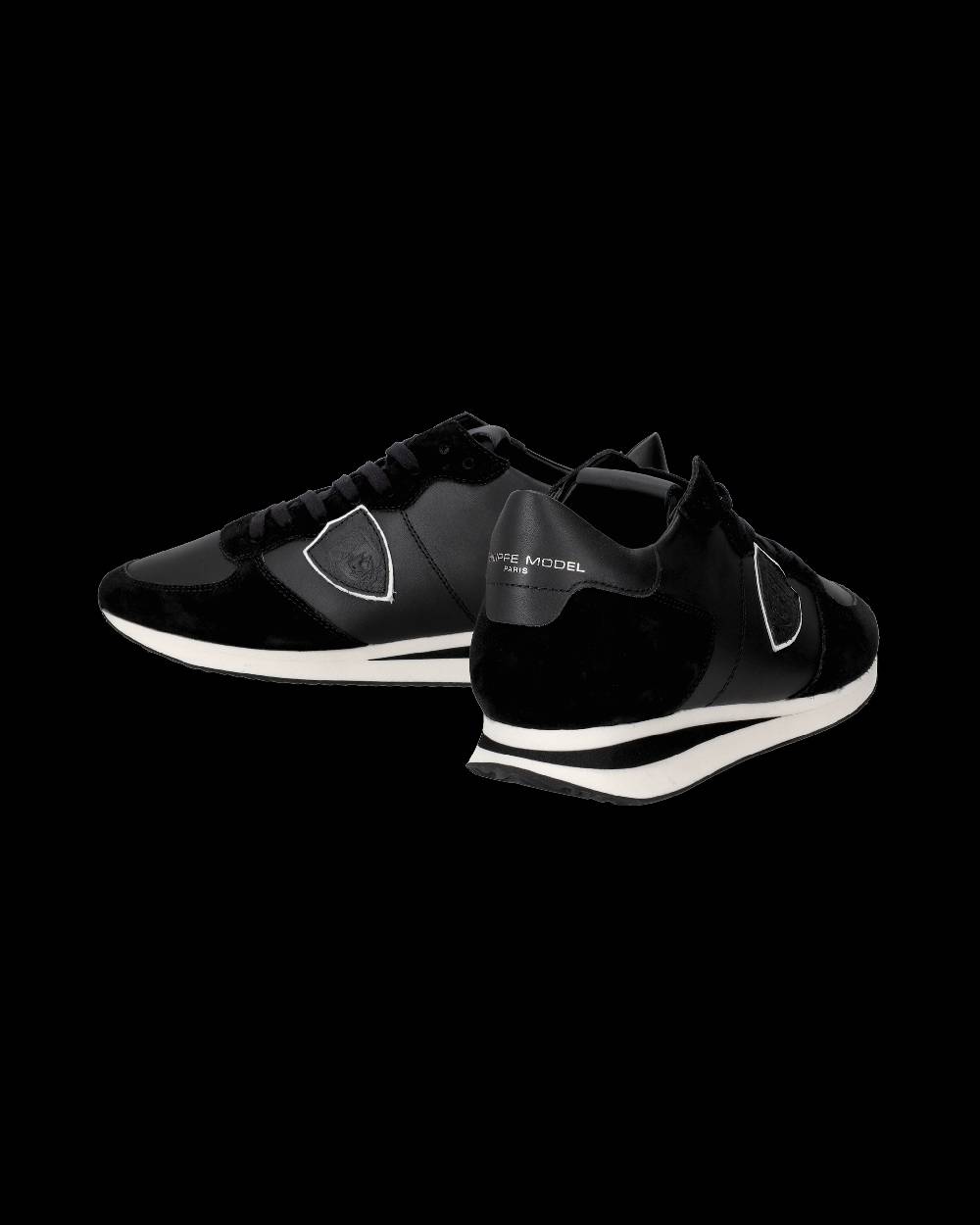 Philippe Model Sneakers basse casual Trpx da Uomo in pelle - nero 2025