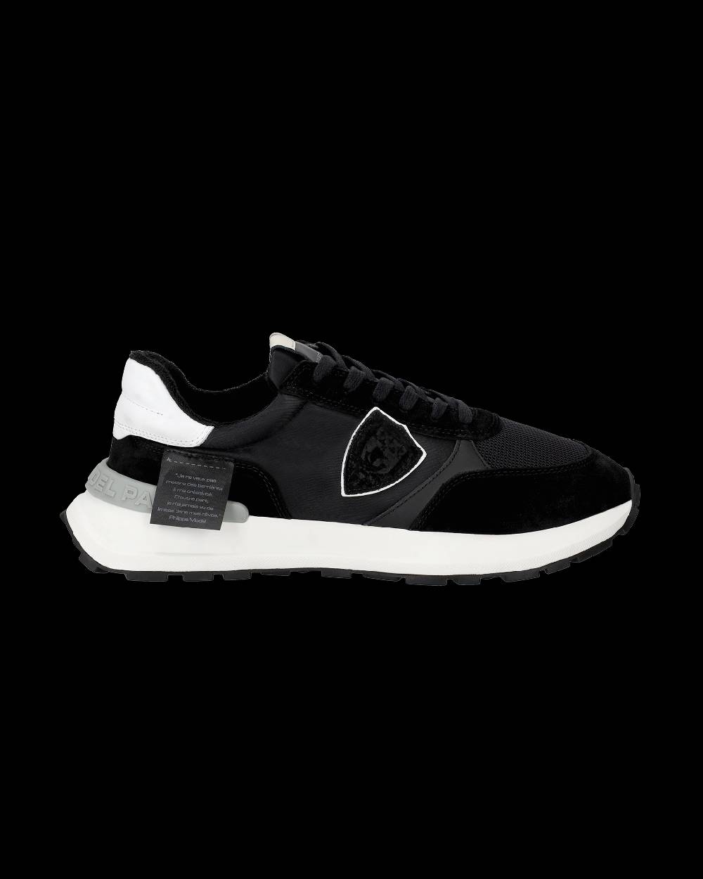 Philippe Model Sneaker running bassa Antibes uomo - nero Pezzi Unici