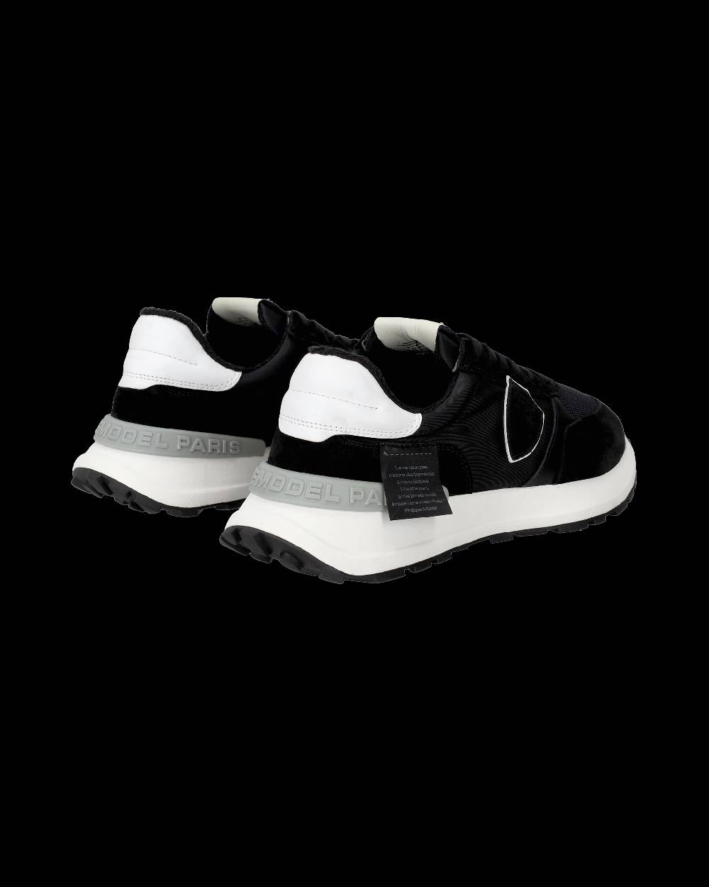 Philippe Model Sneaker running bassa Antibes uomo - nero Pezzi Unici