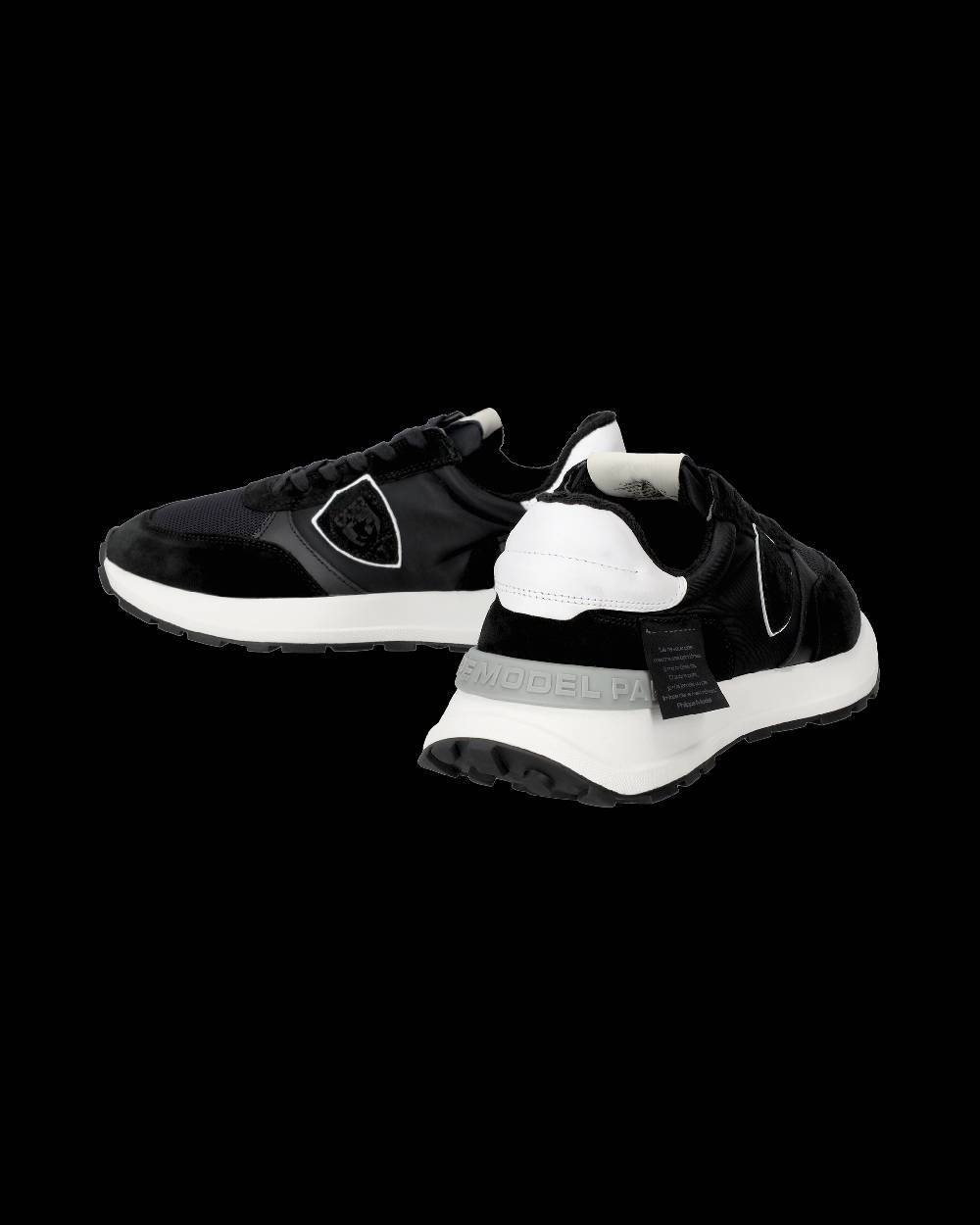 Philippe Model Sneaker running bassa Antibes uomo - nero Pezzi Unici