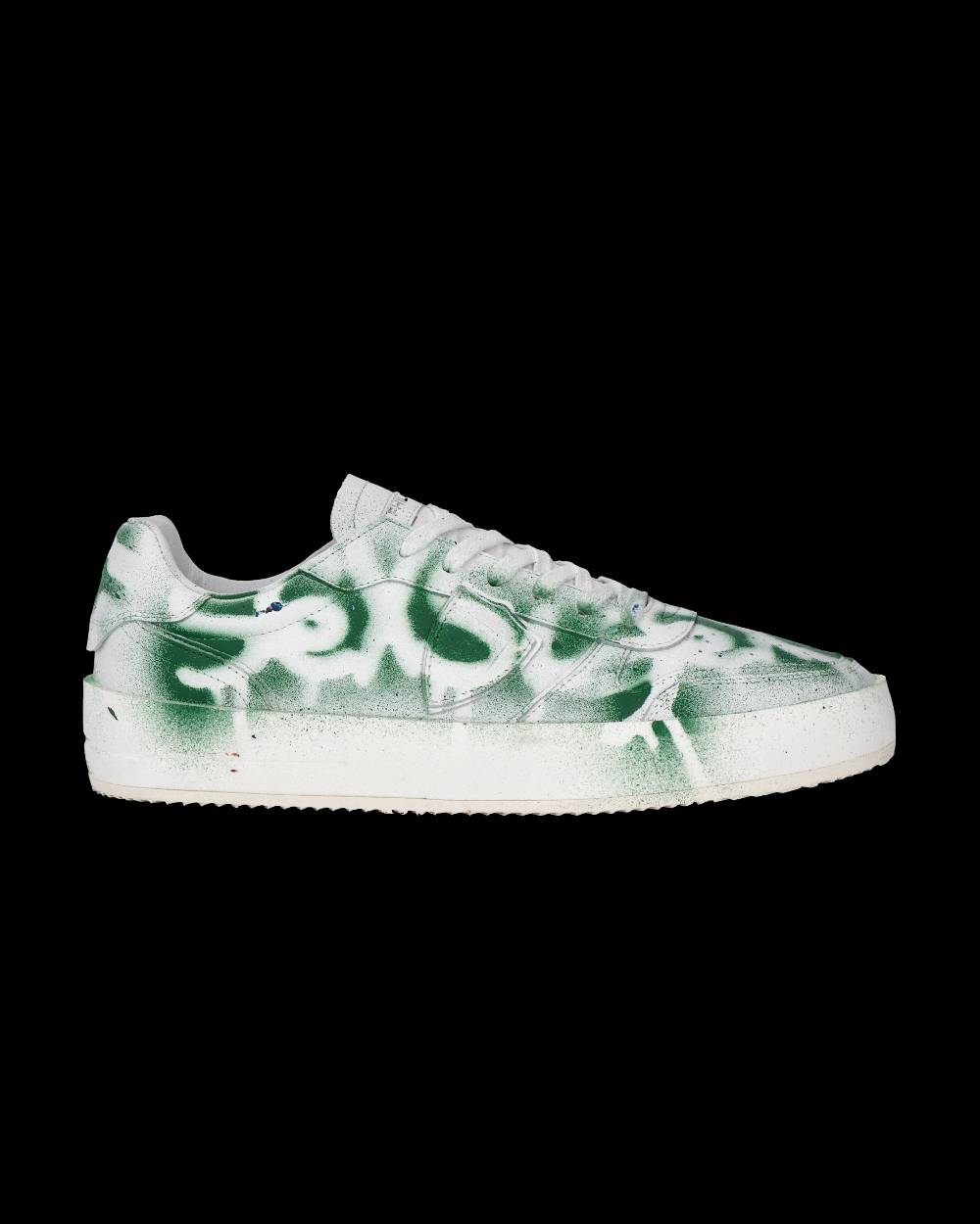 Philippe Model Sneaker bassa Nice uomo - bianco e verde Promozione Limitata