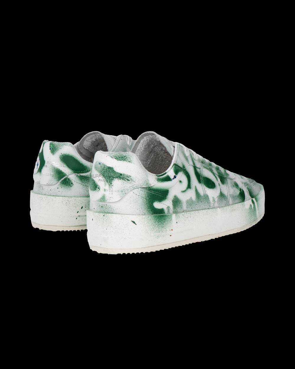 Philippe Model Sneaker bassa Nice uomo - bianco e verde Promozione Limitata