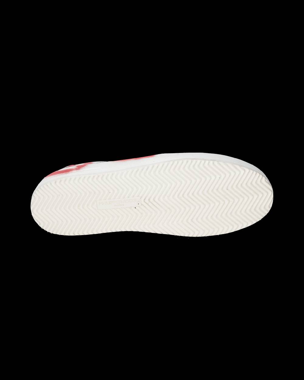 Philippe Model Sneaker bassa Nice uomo - bianco e corallo Shopping Online