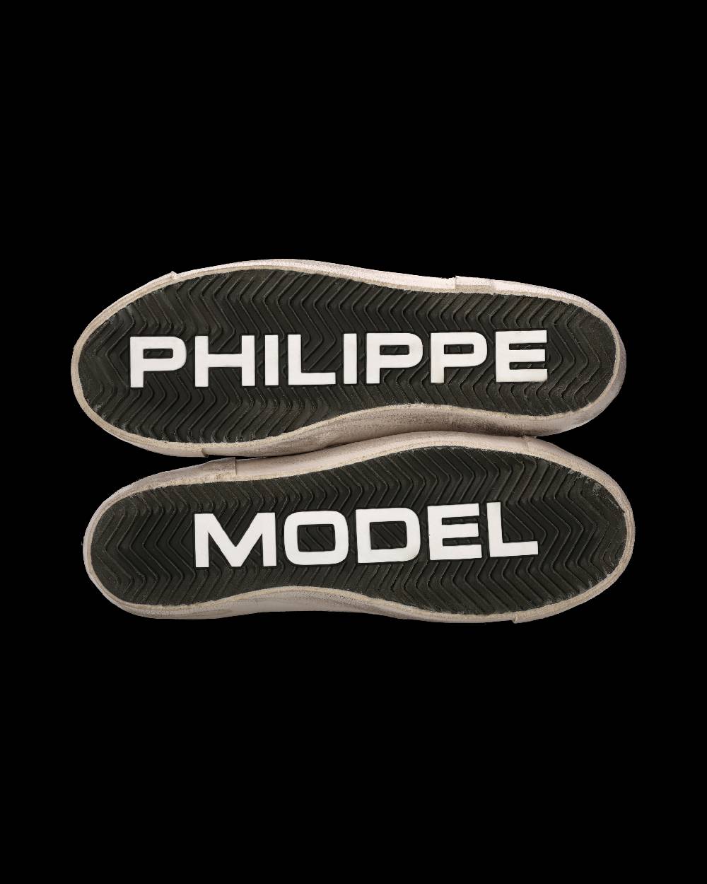 Philippe Model Sneaker Prsx Uomo, Bianco e Antracite Sottocosto