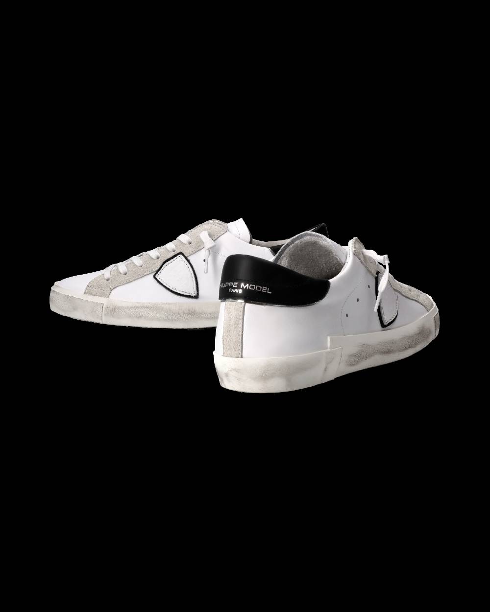 Philippe Model Sneakers Prsx Uomo, Bianco e Nero Sconto