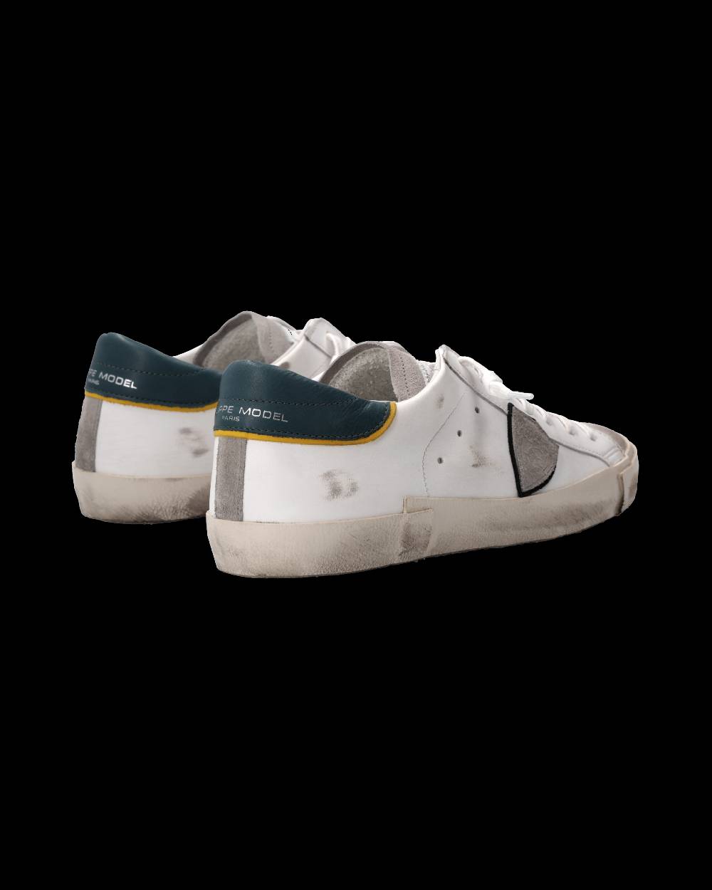Philippe Model Sneaker Prsx Uomo, Bianco e Verde Offerta