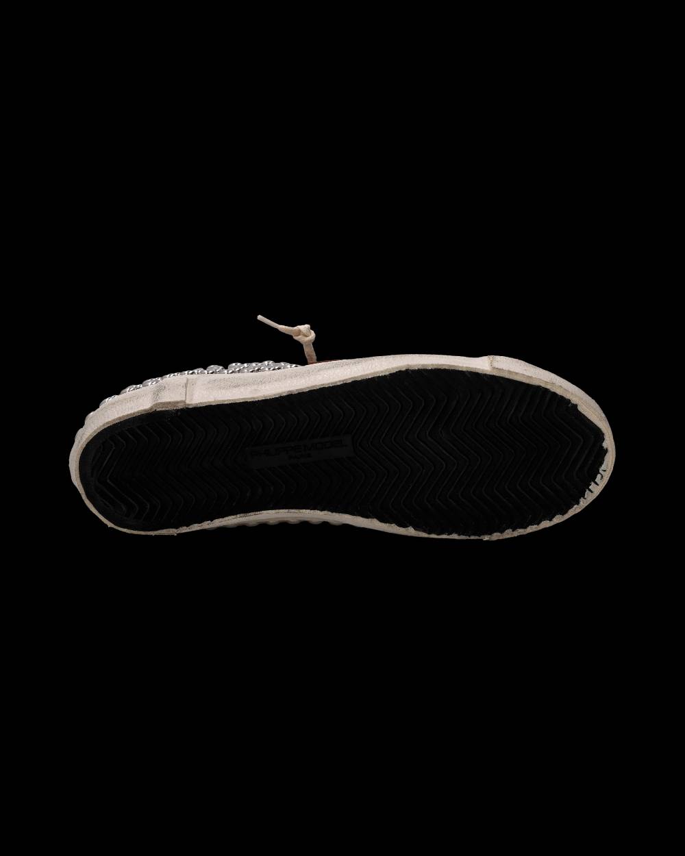 Philippe Model Sneaker Prsx Uomo, Nero Used Borchie Outlet