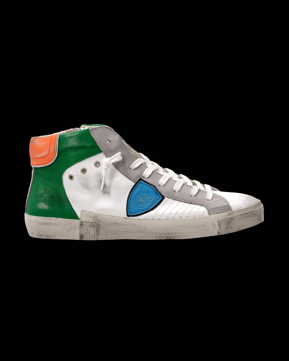 Philippe Model Sneaker Prsx Uomo, Bianco e Verde Offerte