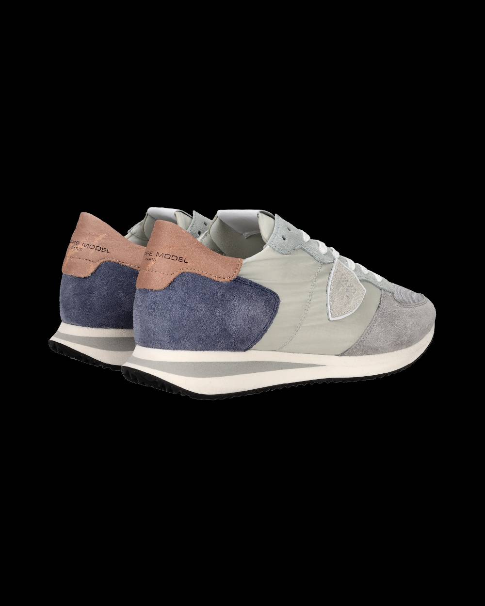 Philippe Model Sneakers Trpx Running Uomo, Azzurro Grigio Moda