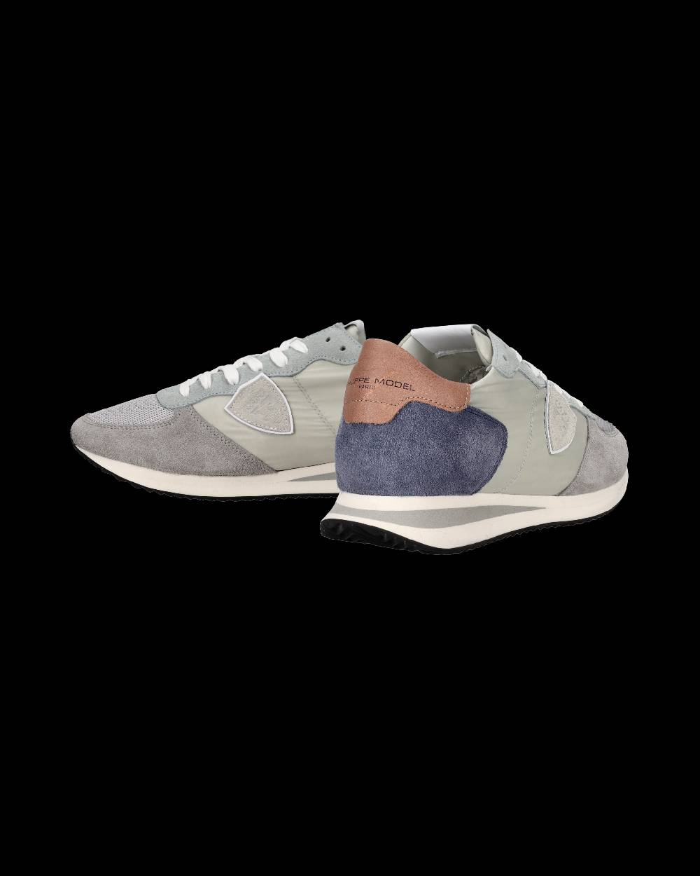 Philippe Model Sneakers Trpx Running Uomo, Azzurro Grigio Moda