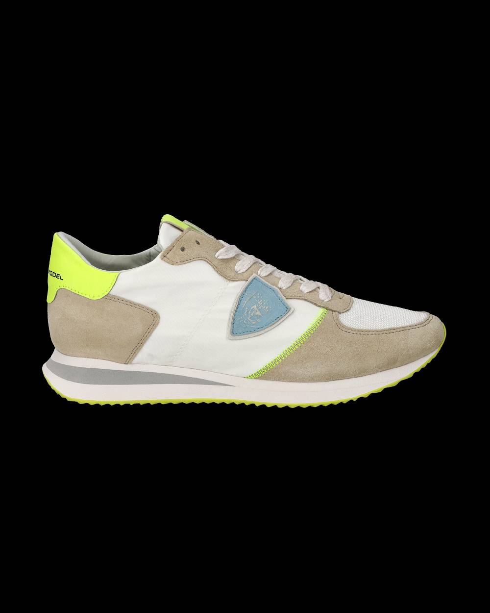 Philippe Model Sneakers Trpx da Uomo Bianche in Tessuto Tecnico Italy