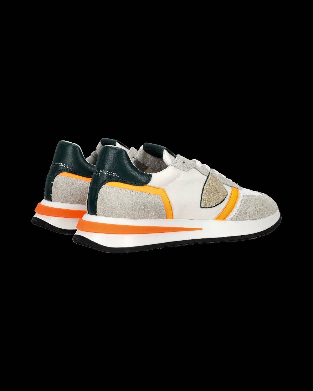 Philippe Model Sneaker bassa Tropez 2.1 uomo - bianco e arancio In Linea