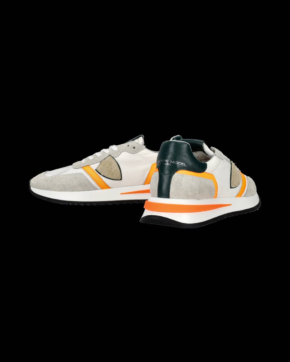 Philippe Model Sneaker bassa Tropez 2.1 uomo - bianco e arancio In Linea