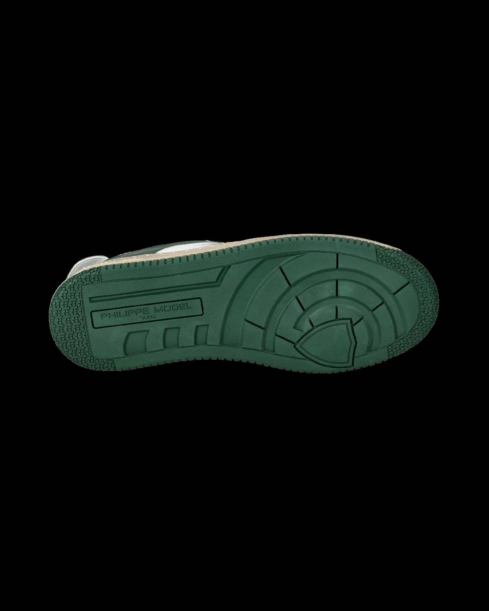 Philippe Model Sneaker basse Lyon uomo - verde e giallo Pezzi Unici