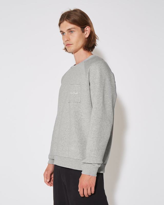 Philippe Model Felpa girocollo BERNARD da Uomo Grigia in Jersey Novità