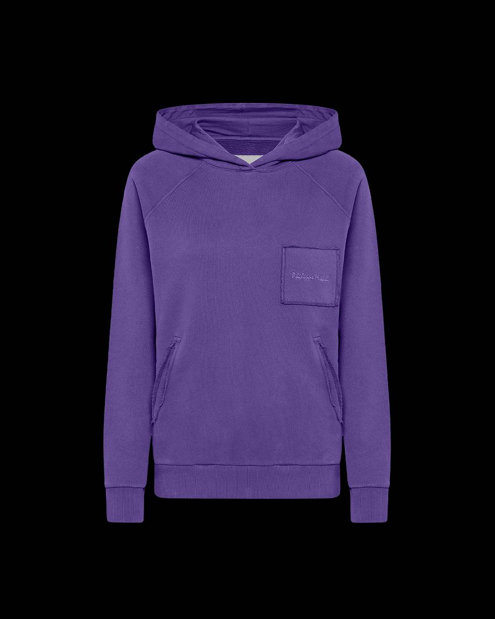 Philippe Model Felpa con cappuccio JADE da Donna Viola in Jersey Offerte