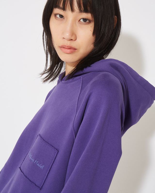 Philippe Model Felpa con cappuccio JADE da Donna Viola in Jersey Offerte