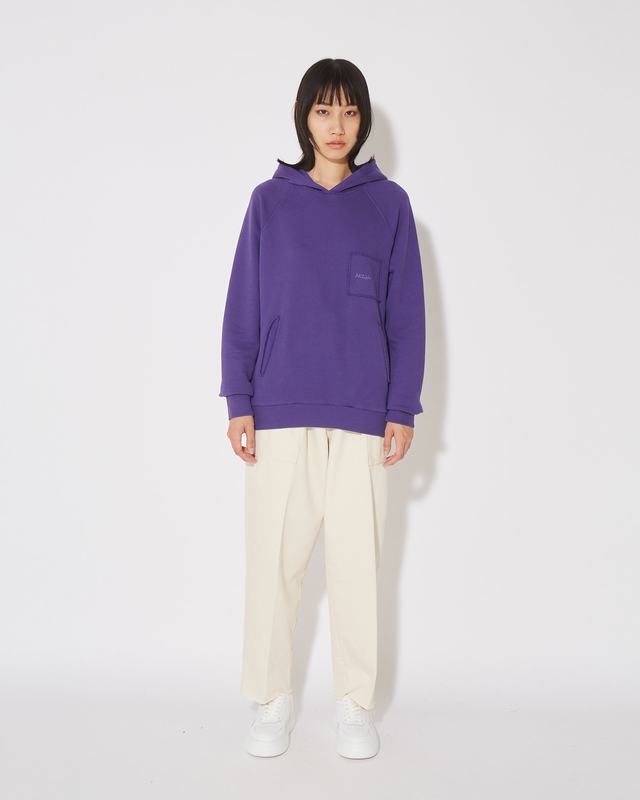Philippe Model Felpa con cappuccio JADE da Donna Viola in Jersey Offerte