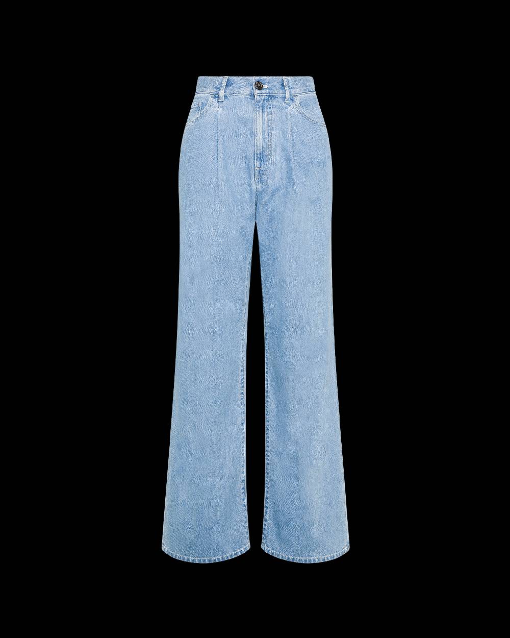 Philippe Model Jeans Charlotte da Donna Azzurro in Denim I Più Venduti
