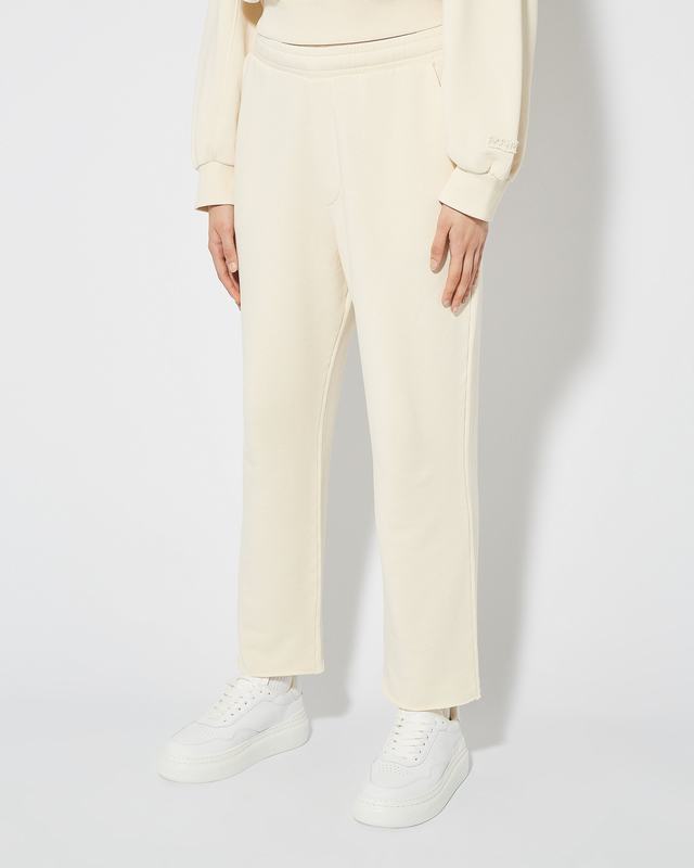 Philippe Model Pantaloni Claire da Donna Beige ecru in Jersey Negozio