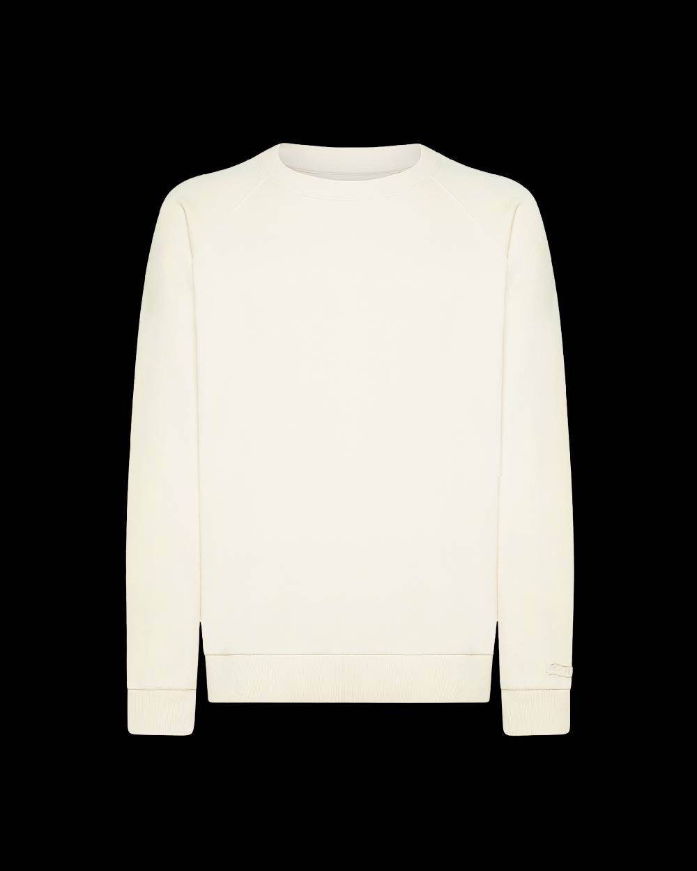 Philippe Model Felpa girocollo Bernard da Uomo Beige ecru in Jersey Italy