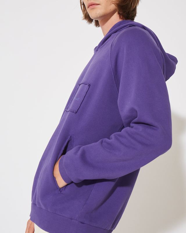 Philippe Model Felpa con cappuccio JEAN da Uomo Viola in Jersey 2025