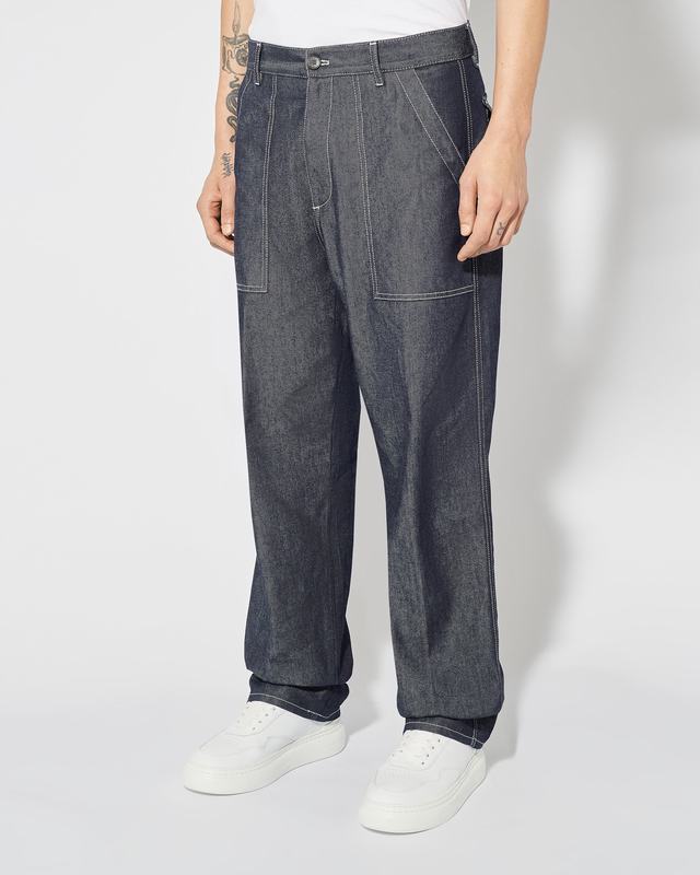 Philippe Model Pantaloni In Denim Charles da Uomo Blu in Denim Vendita