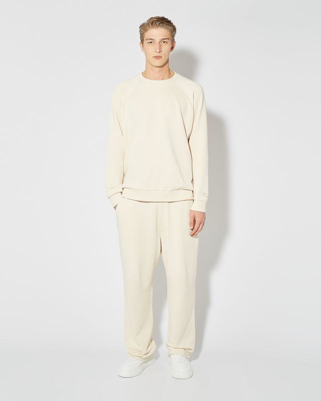 Philippe Model Pantaloni Christophe da Uomo Beige ecru in Jersey Promozione