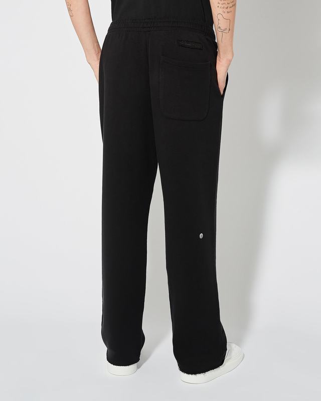 Philippe Model Pantaloni Christophe da Uomo Neri in Jersey Spedizione Gratuita