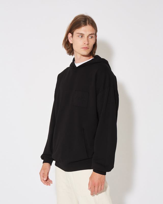 Philippe Model Felpa con cappuccio JEROME da Uomo Nera in Jersey Qualità Garantita