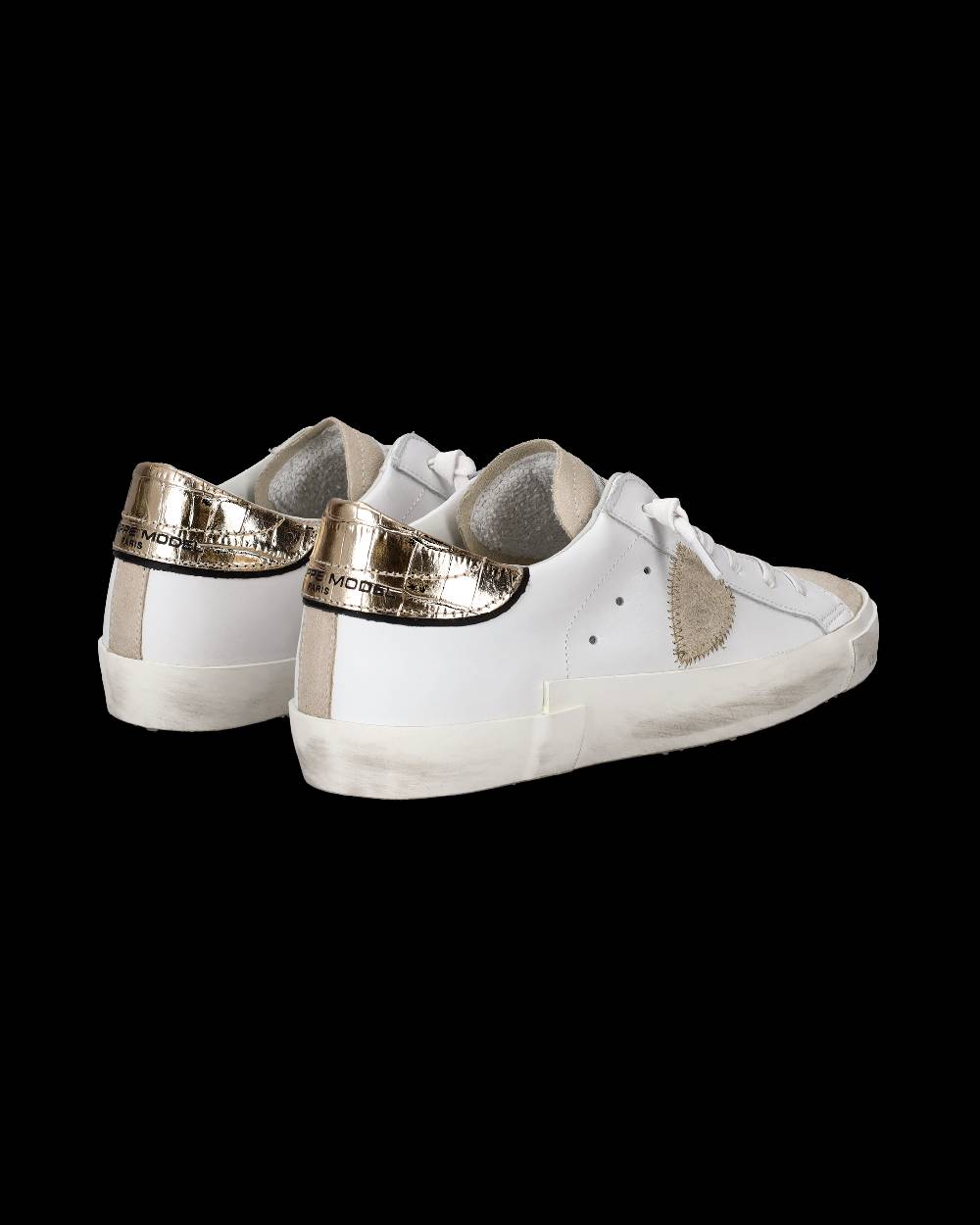 Philippe Model Sneaker bassa Prsx donna - bianco e oro Offerte